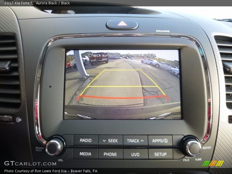Aurora Black / Black 2017 Kia Forte S