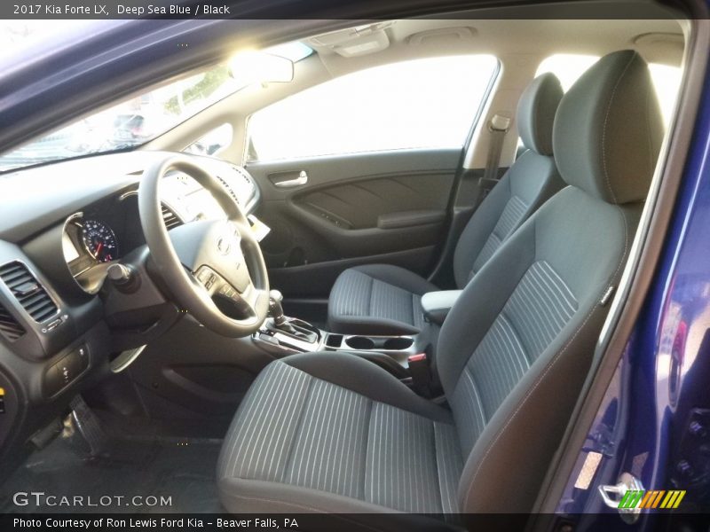 Front Seat of 2017 Forte LX