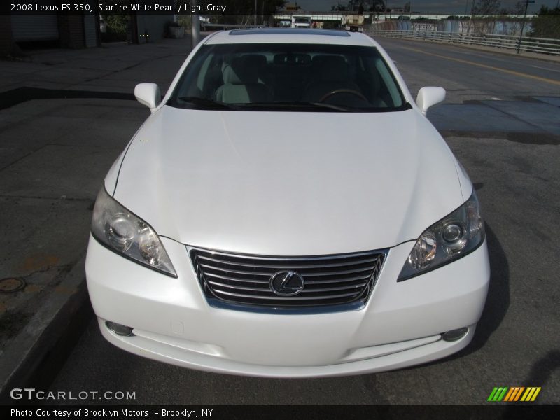 Starfire White Pearl / Light Gray 2008 Lexus ES 350