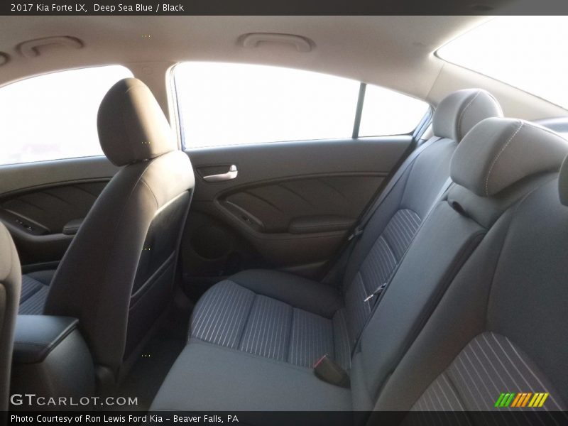 Rear Seat of 2017 Forte LX