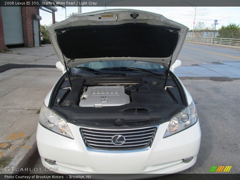 Starfire White Pearl / Light Gray 2008 Lexus ES 350