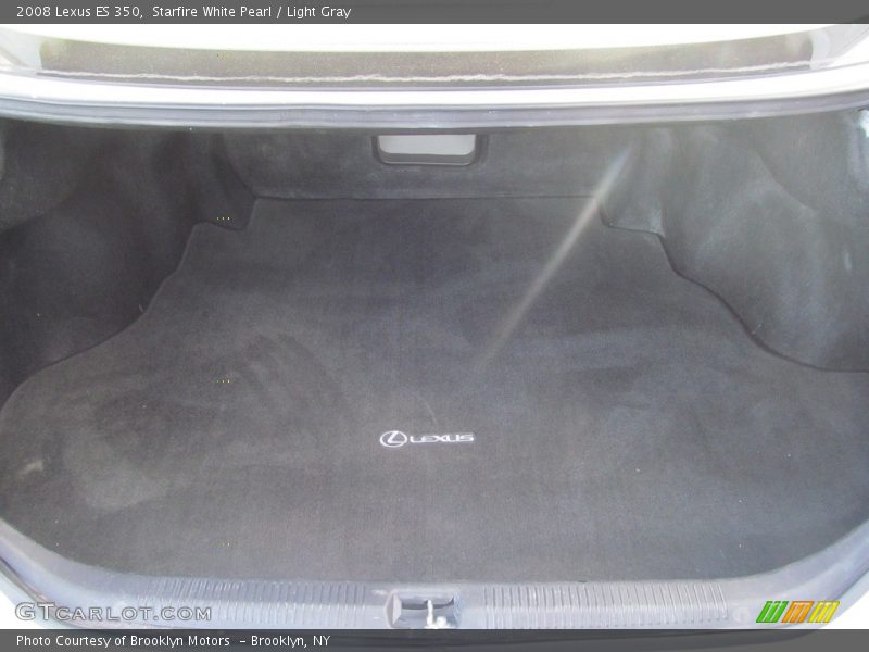 Starfire White Pearl / Light Gray 2008 Lexus ES 350