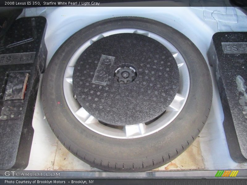 Starfire White Pearl / Light Gray 2008 Lexus ES 350