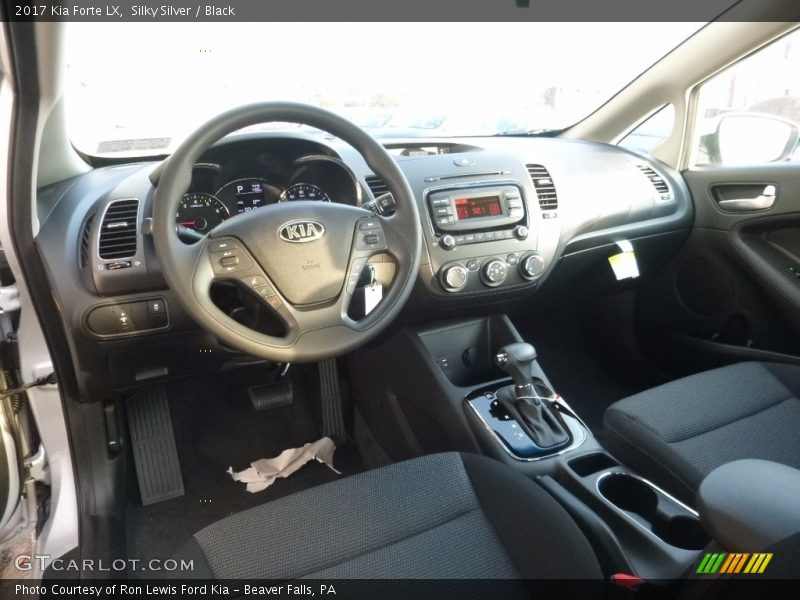 Black Interior - 2017 Forte LX 