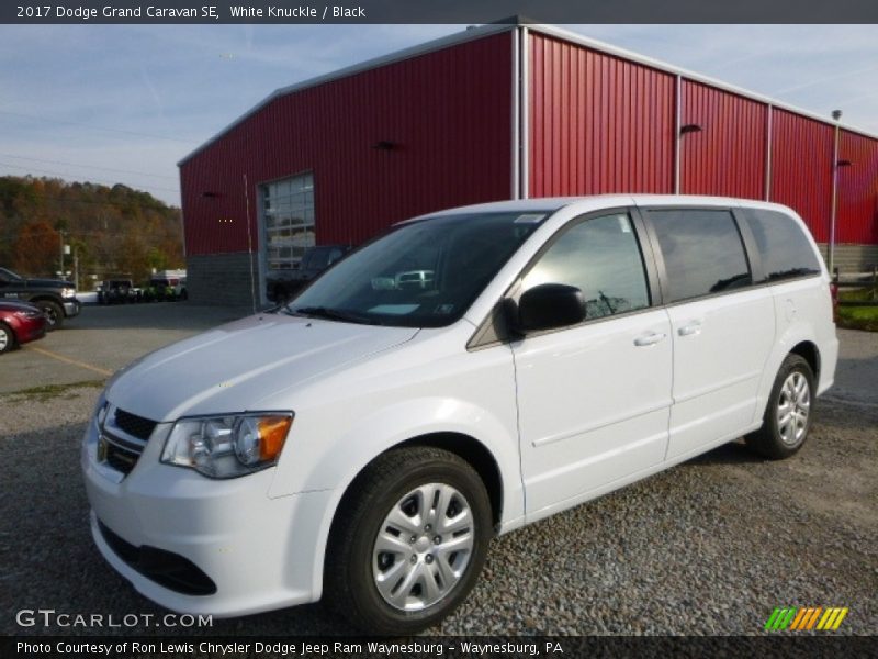 White Knuckle / Black 2017 Dodge Grand Caravan SE