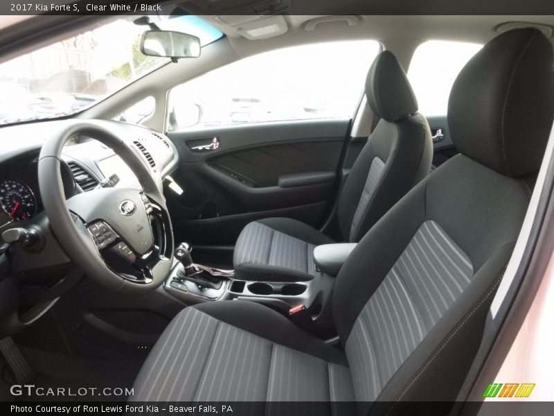  2017 Forte S Black Interior