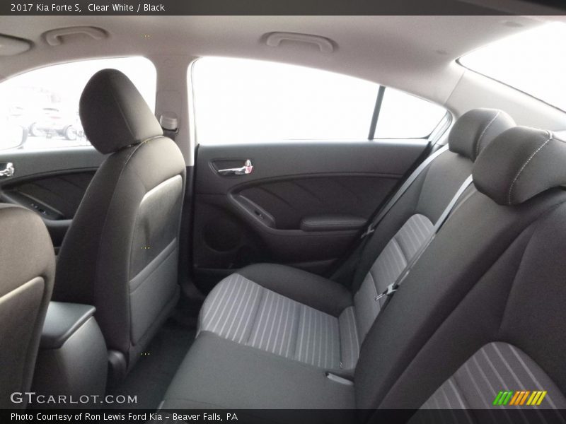 Rear Seat of 2017 Forte S