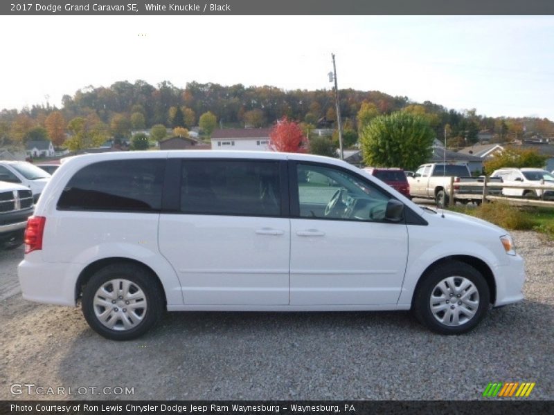 White Knuckle / Black 2017 Dodge Grand Caravan SE