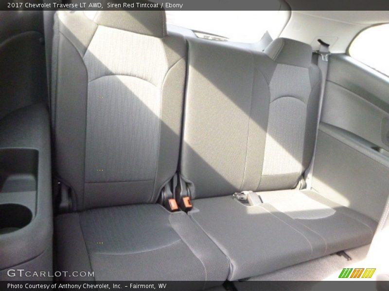 Siren Red Tintcoat / Ebony 2017 Chevrolet Traverse LT AWD