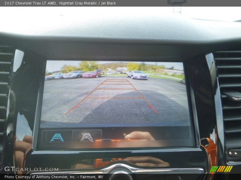 Nightfall Gray Metallic / Jet Black 2017 Chevrolet Trax LT AWD