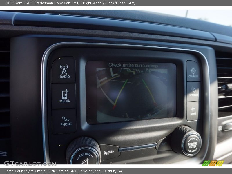 Bright White / Black/Diesel Gray 2014 Ram 3500 Tradesman Crew Cab 4x4