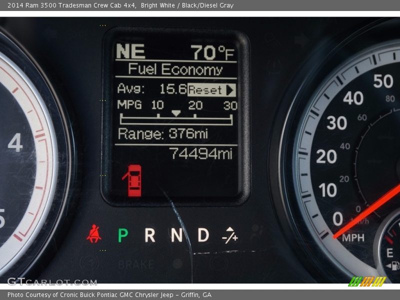 Bright White / Black/Diesel Gray 2014 Ram 3500 Tradesman Crew Cab 4x4