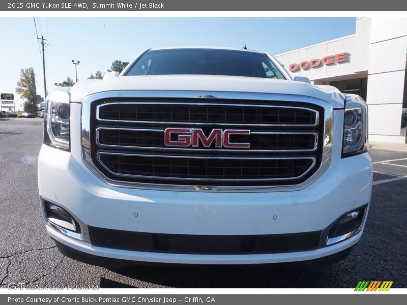 Summit White / Jet Black 2015 GMC Yukon SLE 4WD