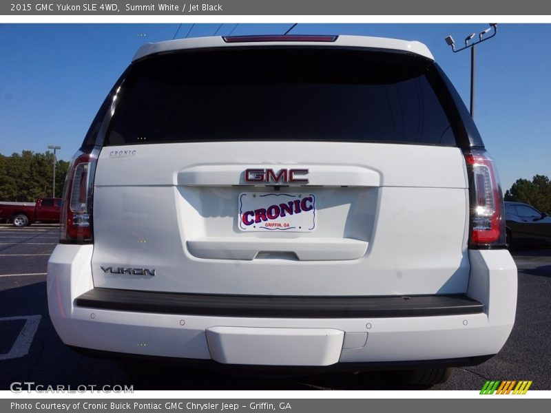 Summit White / Jet Black 2015 GMC Yukon SLE 4WD