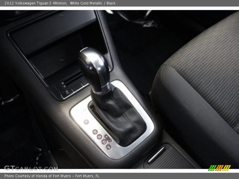 White Gold Metallic / Black 2012 Volkswagen Tiguan S 4Motion