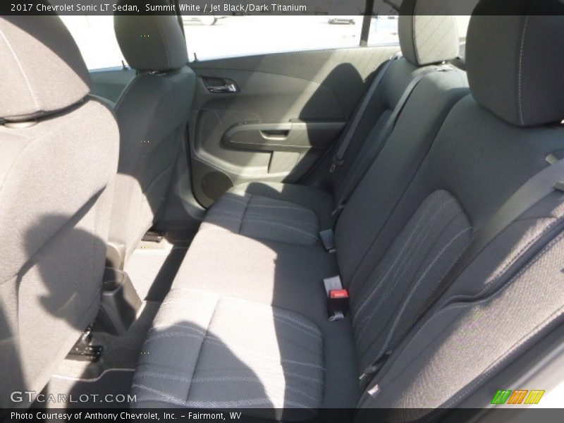 Summit White / Jet Black/Dark Titanium 2017 Chevrolet Sonic LT Sedan