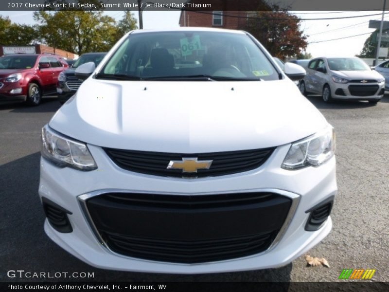  2017 Sonic LT Sedan Summit White