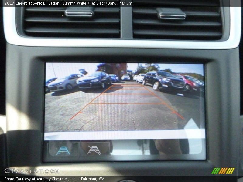 Summit White / Jet Black/Dark Titanium 2017 Chevrolet Sonic LT Sedan