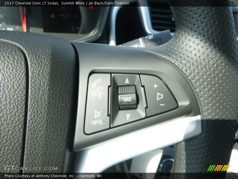 Controls of 2017 Sonic LT Sedan