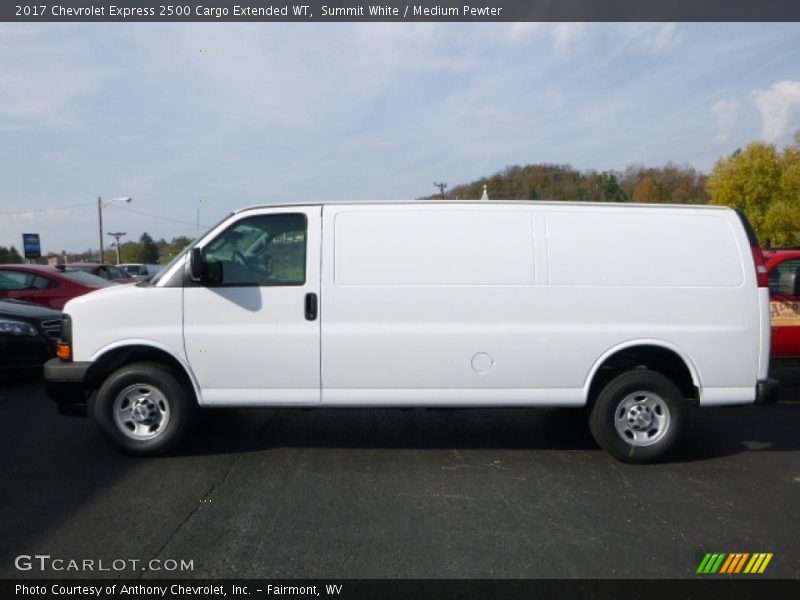  2017 Express 2500 Cargo Extended WT Summit White