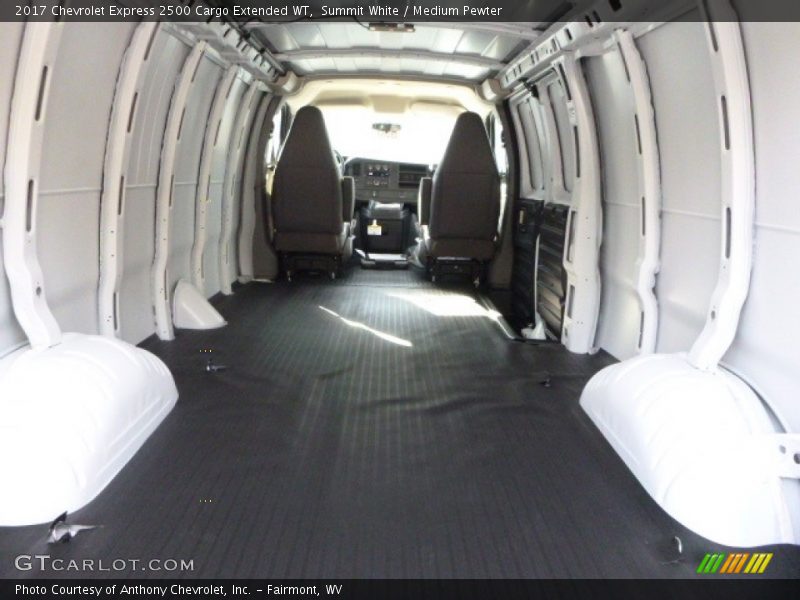 Summit White / Medium Pewter 2017 Chevrolet Express 2500 Cargo Extended WT
