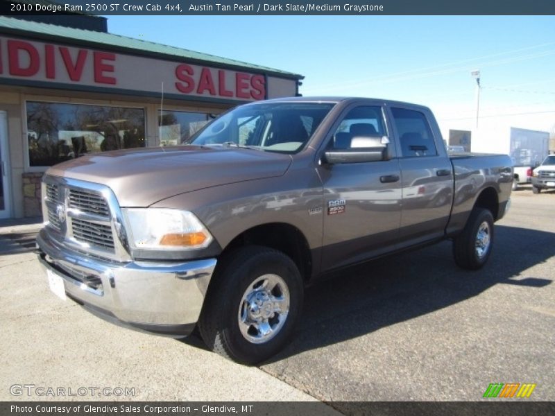 Austin Tan Pearl / Dark Slate/Medium Graystone 2010 Dodge Ram 2500 ST Crew Cab 4x4