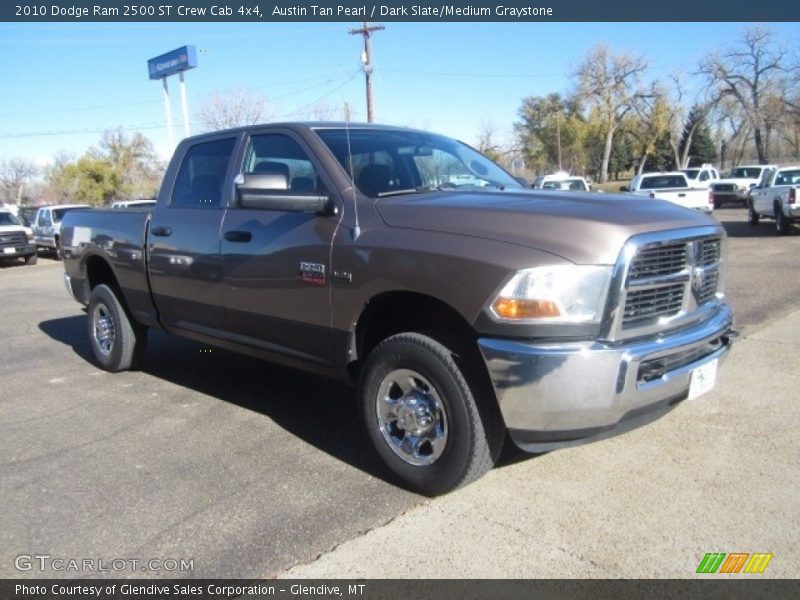 Austin Tan Pearl / Dark Slate/Medium Graystone 2010 Dodge Ram 2500 ST Crew Cab 4x4