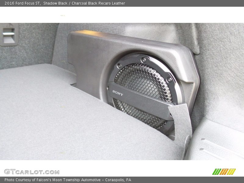 Shadow Black / Charcoal Black Recaro Leather 2016 Ford Focus ST