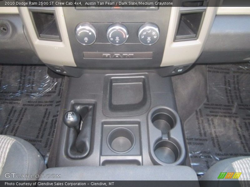 Austin Tan Pearl / Dark Slate/Medium Graystone 2010 Dodge Ram 2500 ST Crew Cab 4x4