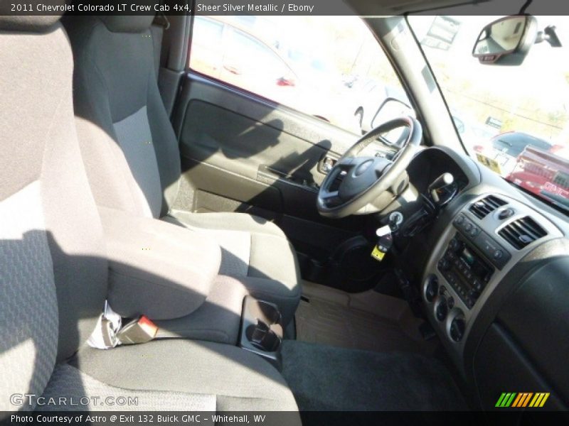 Sheer Silver Metallic / Ebony 2011 Chevrolet Colorado LT Crew Cab 4x4