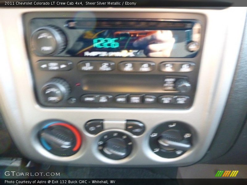 Sheer Silver Metallic / Ebony 2011 Chevrolet Colorado LT Crew Cab 4x4