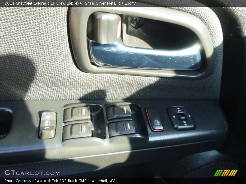 Sheer Silver Metallic / Ebony 2011 Chevrolet Colorado LT Crew Cab 4x4