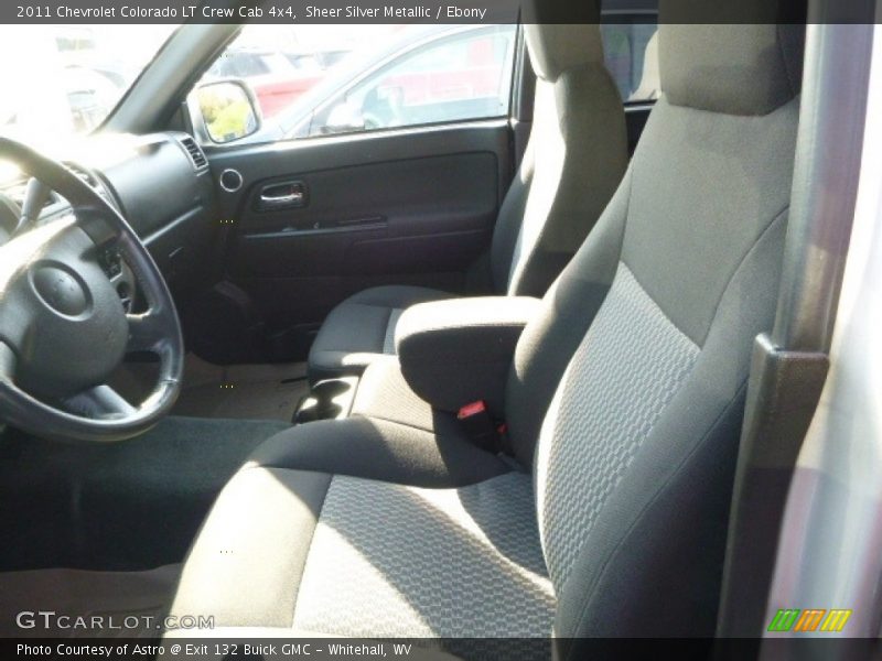 Sheer Silver Metallic / Ebony 2011 Chevrolet Colorado LT Crew Cab 4x4