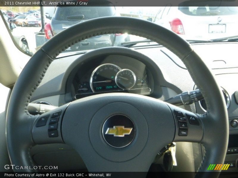 Arctic Ice White / Gray 2011 Chevrolet HHR LT