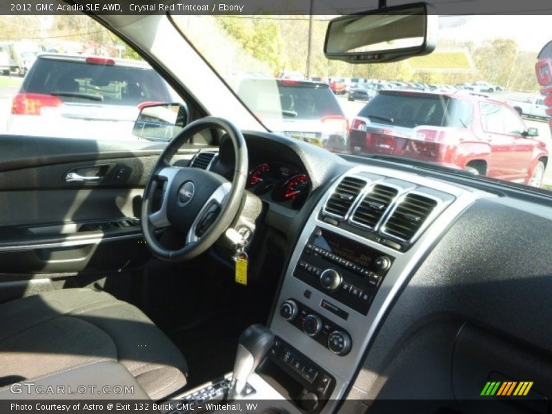 Crystal Red Tintcoat / Ebony 2012 GMC Acadia SLE AWD