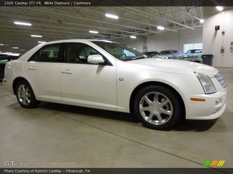 White Diamond / Cashmere 2005 Cadillac STS V8