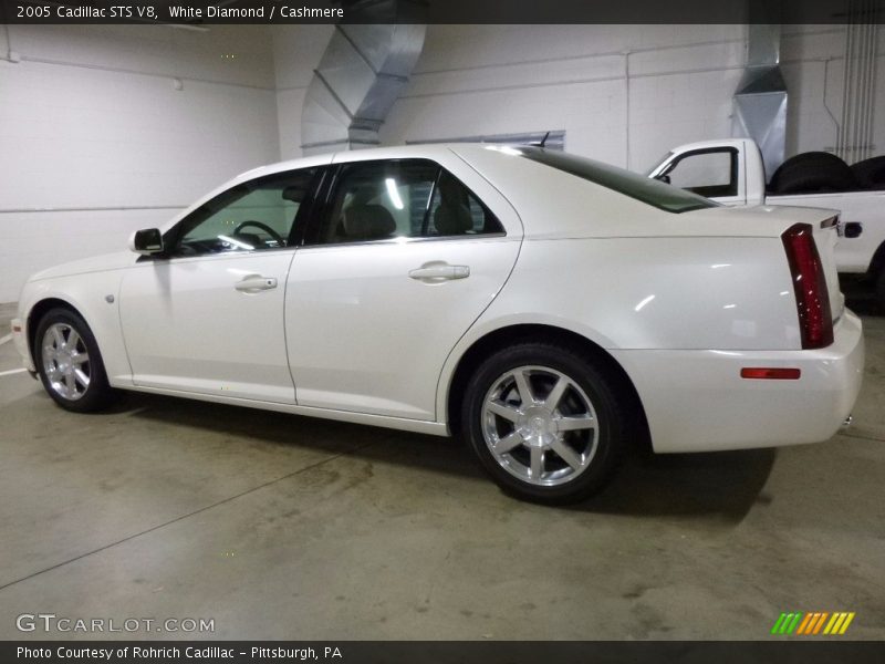 White Diamond / Cashmere 2005 Cadillac STS V8