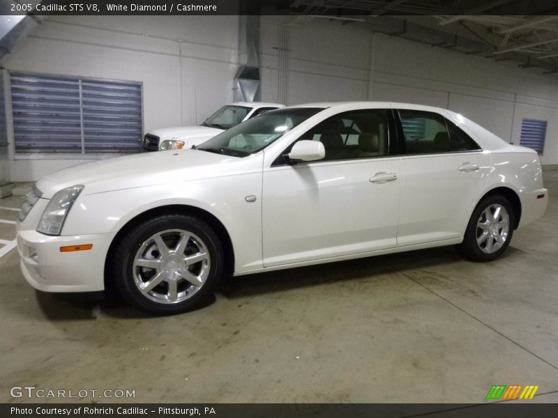 White Diamond / Cashmere 2005 Cadillac STS V8