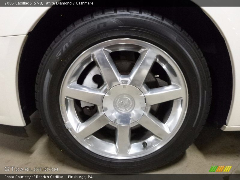 White Diamond / Cashmere 2005 Cadillac STS V8
