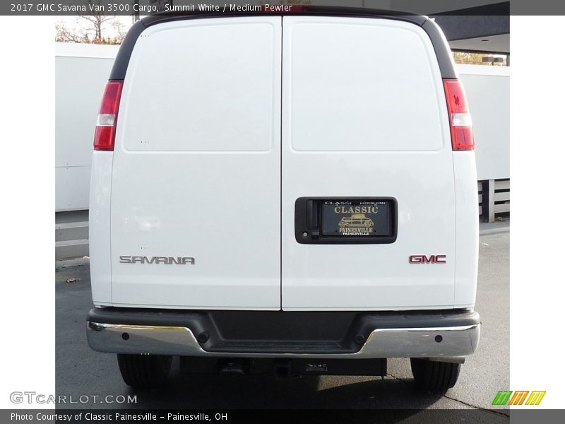 Summit White / Medium Pewter 2017 GMC Savana Van 3500 Cargo