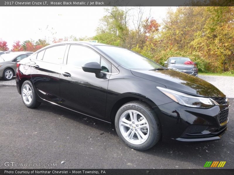 Mosaic Black Metallic / Jet Black 2017 Chevrolet Cruze LT