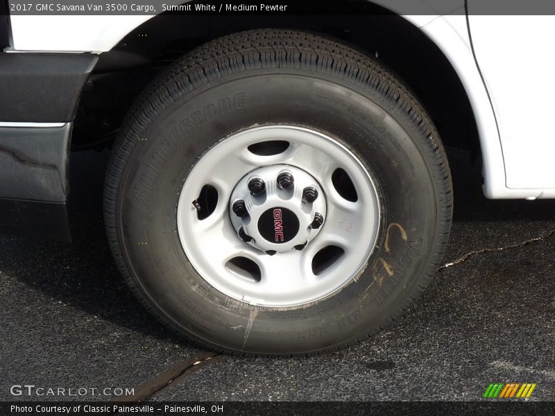 Summit White / Medium Pewter 2017 GMC Savana Van 3500 Cargo