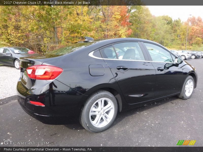 Mosaic Black Metallic / Jet Black 2017 Chevrolet Cruze LT