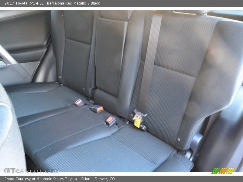 Barcelona Red Metallic / Black 2017 Toyota RAV4 LE