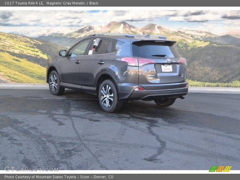 Magnetic Gray Metallic / Black 2017 Toyota RAV4 LE