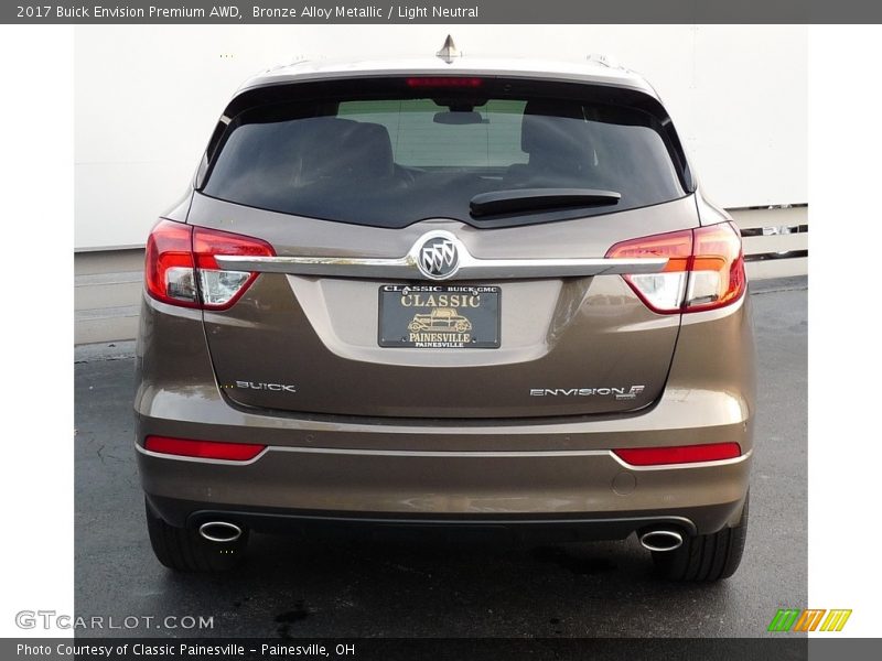 Bronze Alloy Metallic / Light Neutral 2017 Buick Envision Premium AWD
