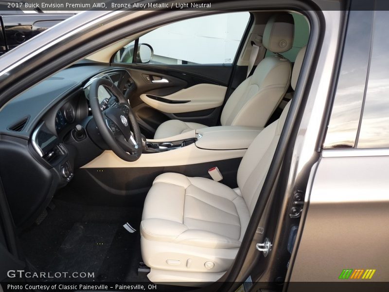 Front Seat of 2017 Envision Premium AWD