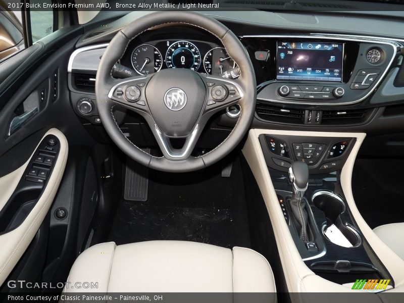 Bronze Alloy Metallic / Light Neutral 2017 Buick Envision Premium AWD