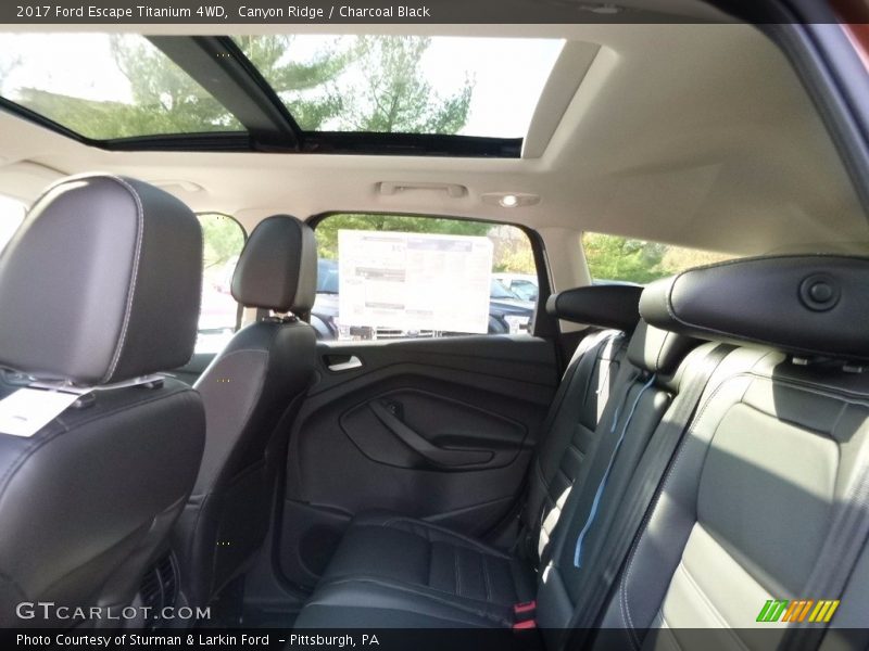 Canyon Ridge / Charcoal Black 2017 Ford Escape Titanium 4WD