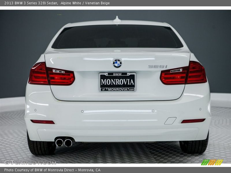 Alpine White / Venetian Beige 2013 BMW 3 Series 328i Sedan